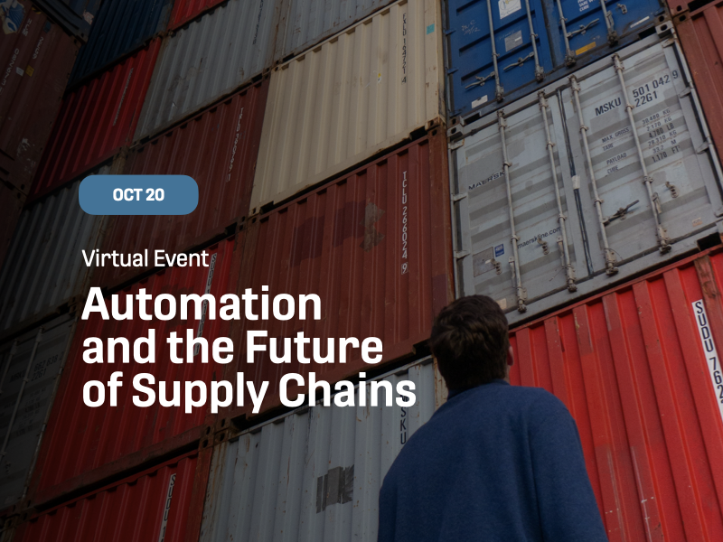 Automation and the Future of Supply Chains