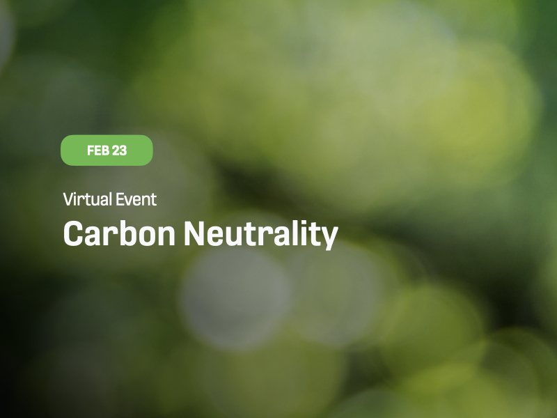 Carbon Neutrality