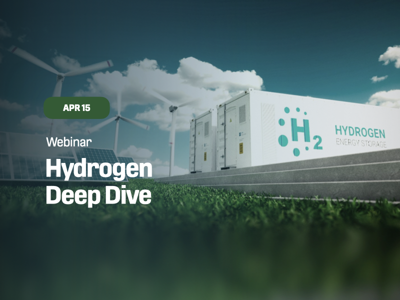 Hydrogen Deep Dive Hydrogen Deep Dive