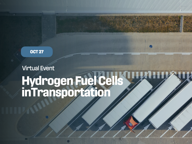 Hydrogen Fuel Cells in Transportation Hydrogen Fuel Cells in Transportation