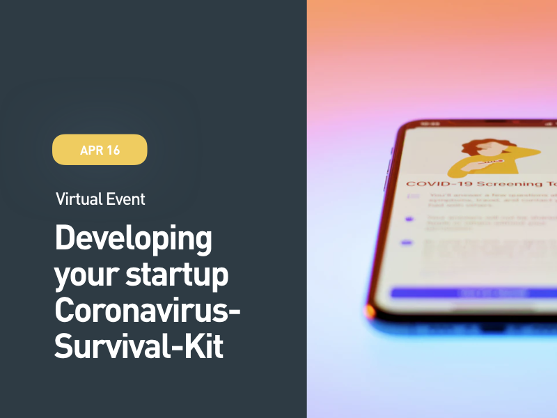 Developing your startup Coronavirus-Survival-Kit Developing your startup Coronavirus-Survival-Kit