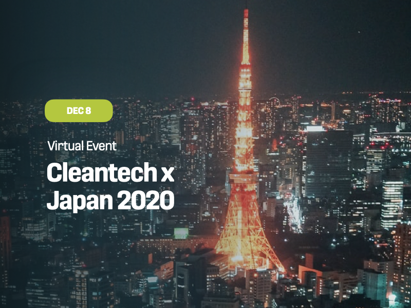 Cleantech x Japan 2020 Cleantech x Japan 2020