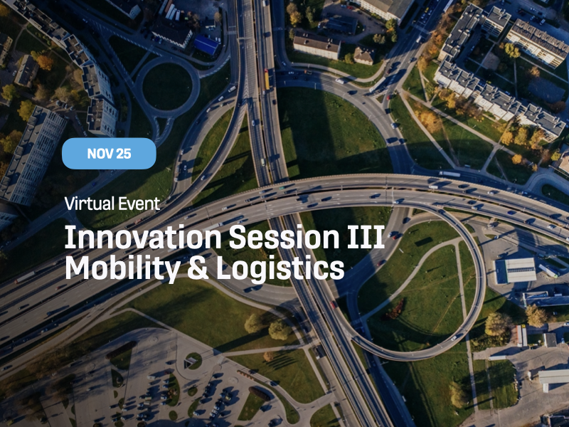 Innovation Session III: Mobility & Logistics