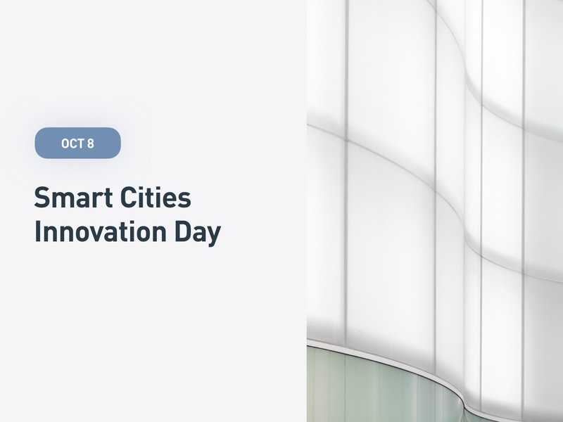 Smart Cities Innovation Day Smart Cities Innovation Day